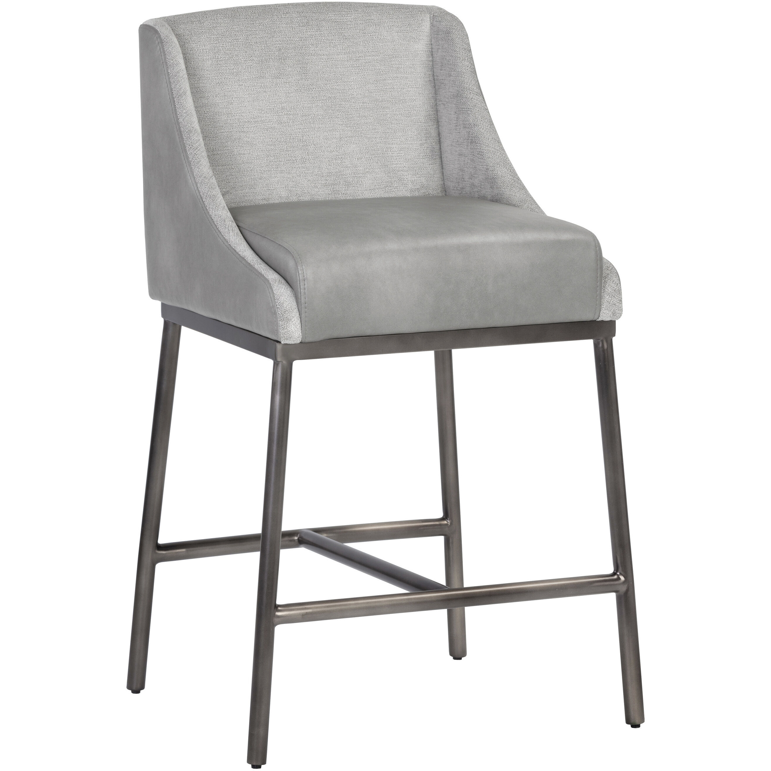 Dalary 36 inch Bravo Metal / Polo Club Stone Counter Stool